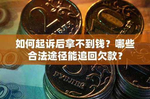 武汉如何起诉后拿不到钱？哪些合法途径能追回欠款？