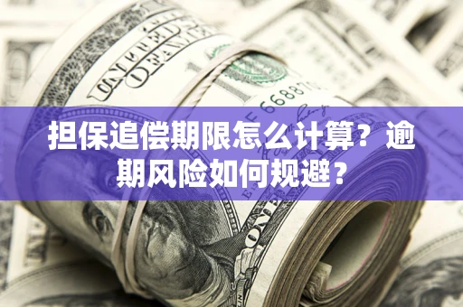 武汉担保追偿期限怎么计算？逾期风险如何规避？