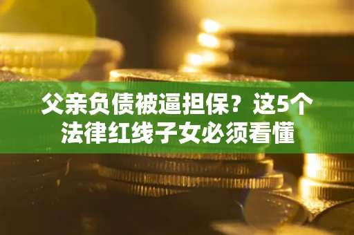 武汉父亲负债被逼担保？这5个法律红线子女必须看懂