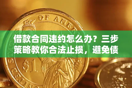 武汉借款合同违约怎么办？三步策略教你合法止损，避免债务危机升级